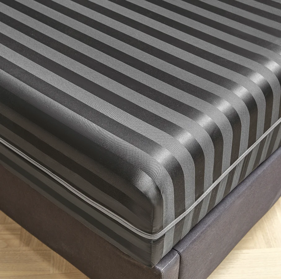 6-seitiger Reißverschluss-Matratzenschutz, luxuriöser, kühlender, staubdichter Matratzenschoner aus Satin, vollständig umschließender Matratzenbezug mit tiefen Taschen – Detail 10