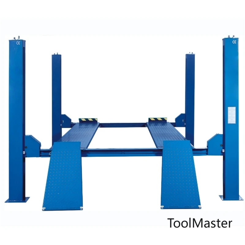 [Hot Sale]Hot Sale  220V Electric Vehicle Repairing Equipment Hydraulic Four Cylinder 10T Car Lift For Four Wheel Alignme