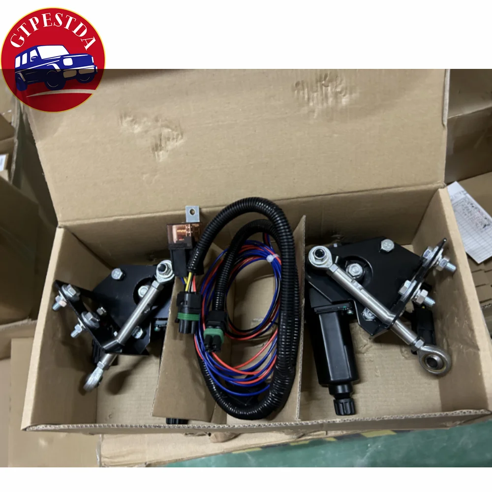 New For 914015 Electric Headlight Conversion Motor Kit Fits For C3 Corvette Includes 914015 Wire Harness
