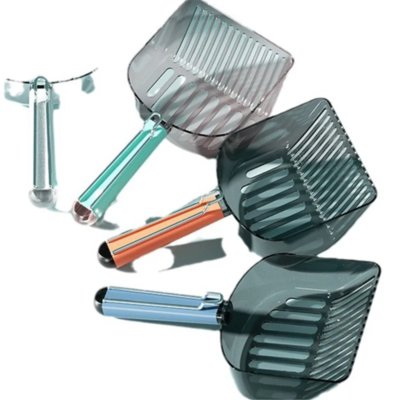 

Long Handled Cat Poop Shovel Professional Pet Litter Scoop: Perfect for Cleaning Cat and Dog Toilets, Sand Shovel Tool