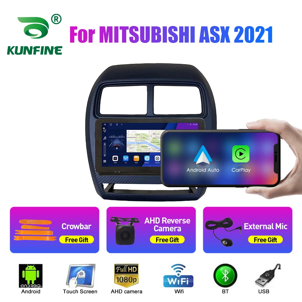 

Автомобильный радиоприемник для MITSUBISHI ASX 2021 Octa Core Android автомобильный DVD GPS навигатор автомобильное стерео устройство головное устройство Carplay Android авто