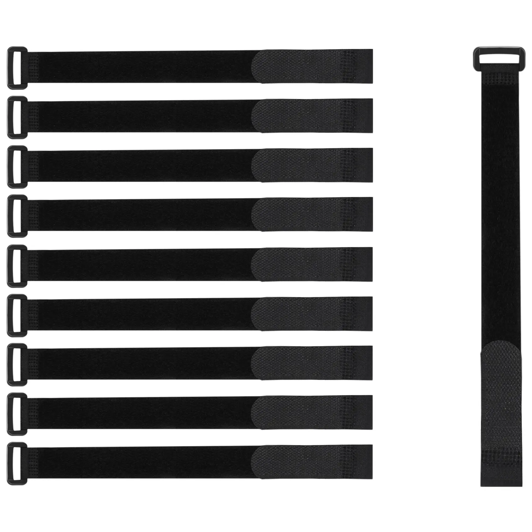 10 ชิ้น/แพ็คสายรัดจักรยานจักรยานขนส่งล้อ Rack Stabilizer สายรัดยึดเทปแถบ Webbing,30 ซม.