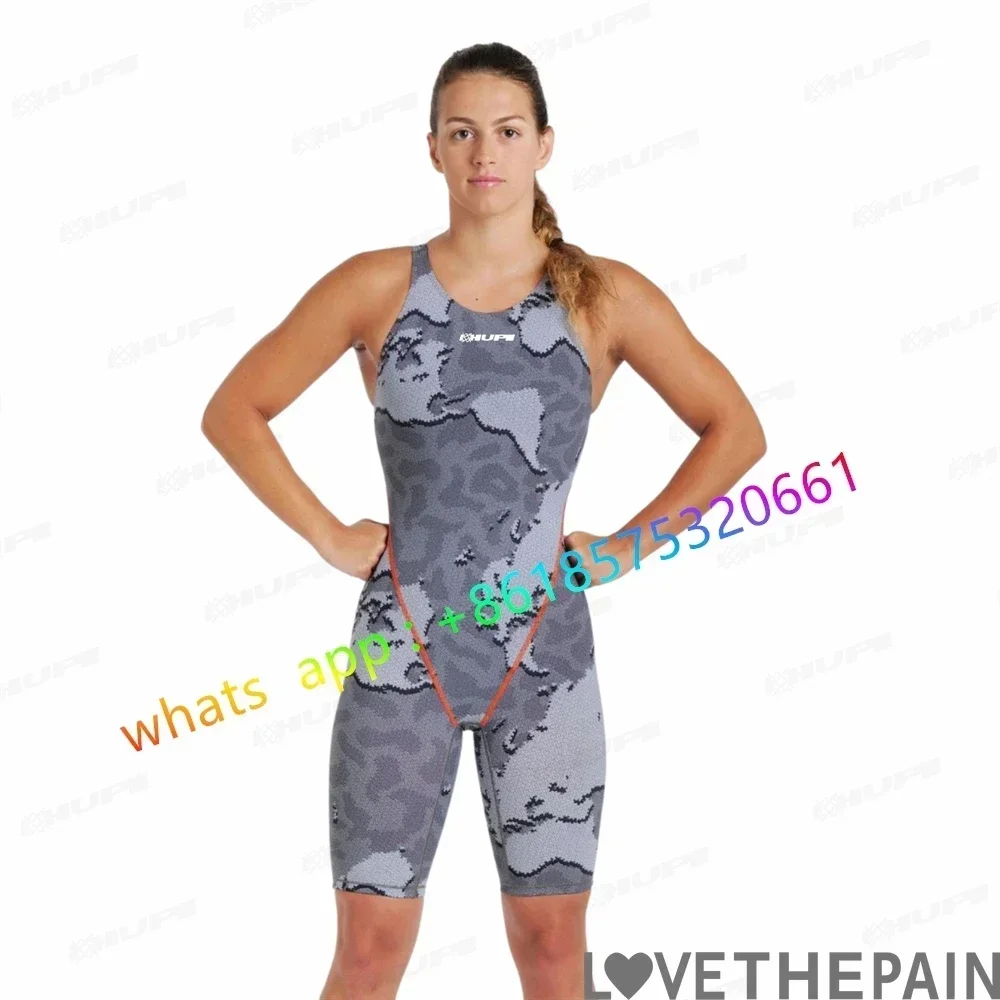 2022 Triathlon Suit Slimming Tight One Piece Swimsuit Female Sports Swimwear Women Professional Racing Training Bathing Suit