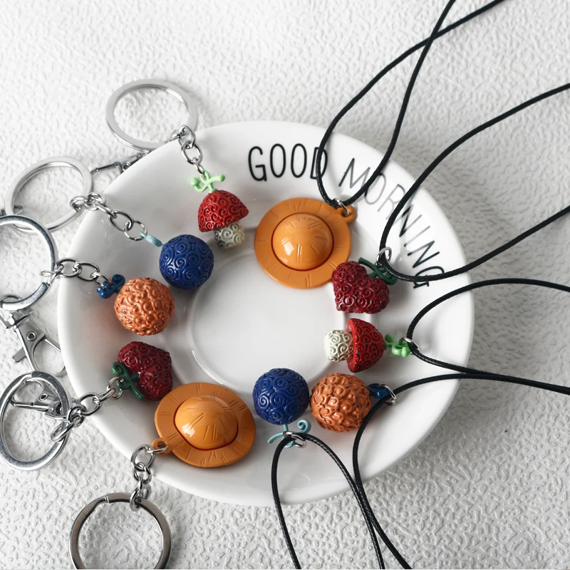Anime Devil Fruit Cosplay Luffy Necklace Devil Nut Neck Chain Men Women Fashion Fantasy Jewelry Choker Gifts Accessories Gifts image 2
