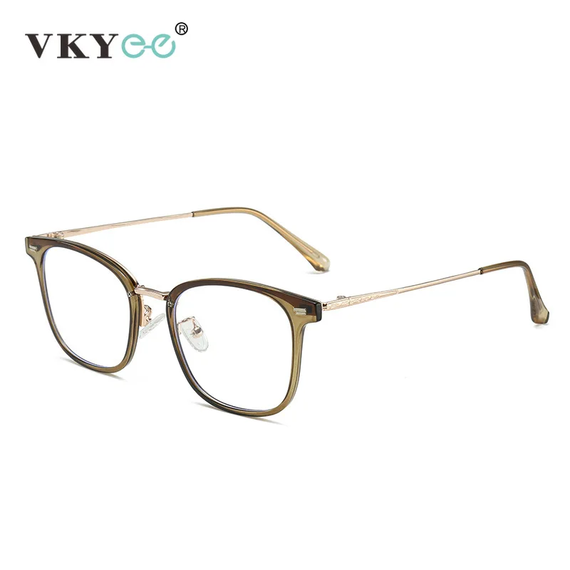VICKY Fashion New Simple Men\'s Anti-blue Light Glasses TR 90 Women\'s Myopia Glasses Can Be Customized Prescription  HM878