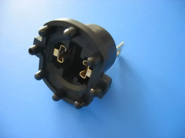 Longyue 10 قطع Dorman Low Beam 645-540 مقبس المصباح لمازدا 5، 3، بروتج B28V510A3