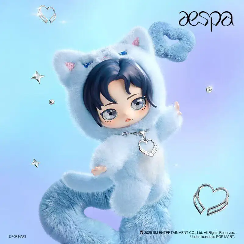 Pop Mart Fluffy Club Aespa Blind Box 4pcs Set