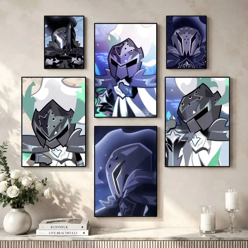S-Silent S-Salt C-Cookie RUN Poster Versatile HD Waterproof Wall Art Self-Adhesive Decor for Any Space Ideal Gift