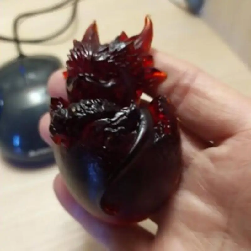 37JB Pequeno molde silicone forma dragão