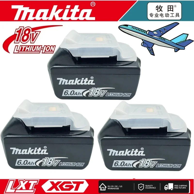 

For makita 18v 6.0/5.0ah bettey,Rechargeable Lithium Ion,makita 18 v battery Power Tool Battery,BL1860B BL1860BL1850 BL1830