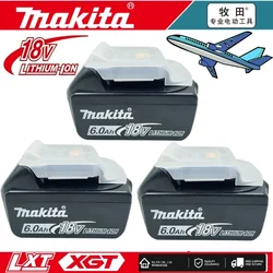 For makita 18v 6.0/5.0ah bettey,Rechargeable Lithium Ion,makita 18 v battery Power Tool Battery,BL1860B BL1860BL1850 BL1830