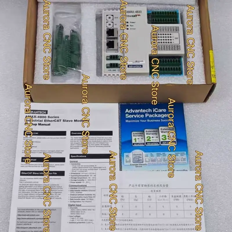 

Новый модуль удаленного ввода-вывода EtherCAT AMAX-4833-AE, быстрая доставка