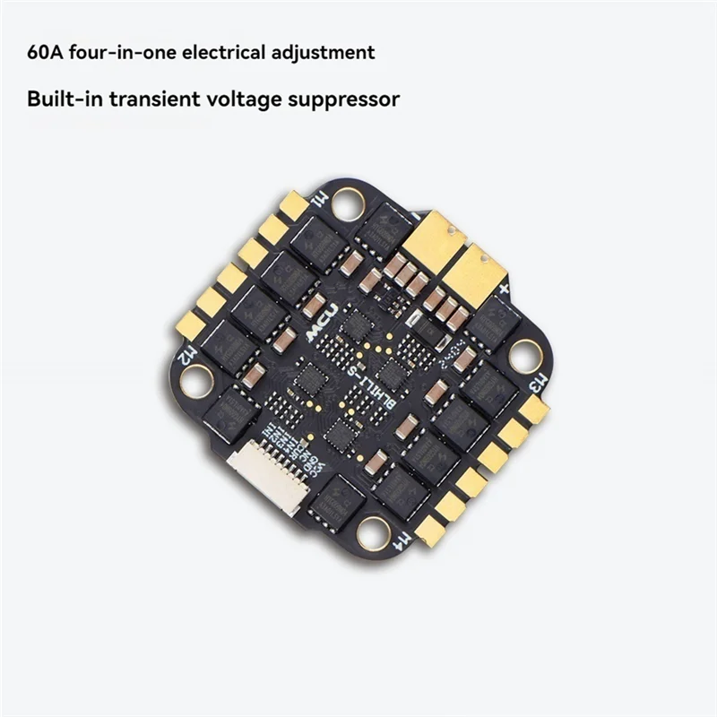 

A47F-F7 FC&ESC FPV Stack F722 Flight Controller 60A 4 In 1 ESC For FPV Freestyle Drone Model