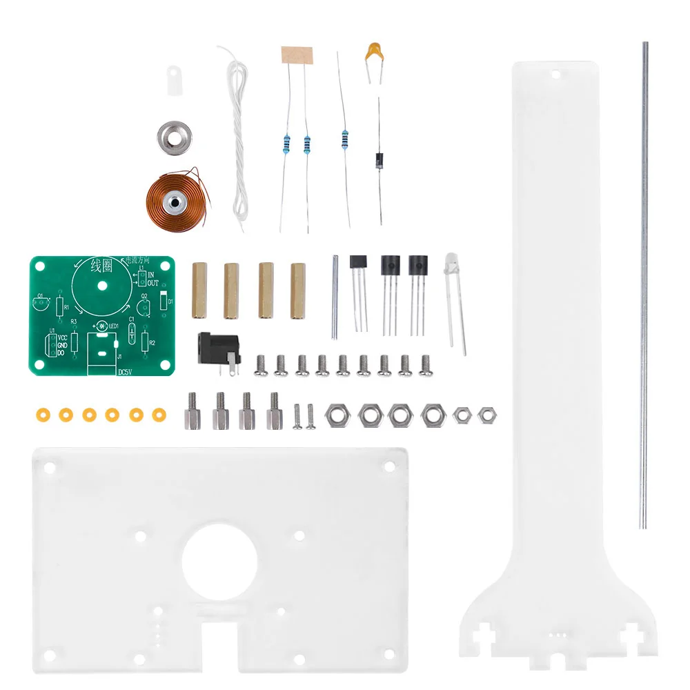 DIY czujnik halla urządzenie eksperymentalne szkolne nauczanie elektromagnetyczne akcesoria do ćwiczeń spawalniczych części elektromagnetyczne