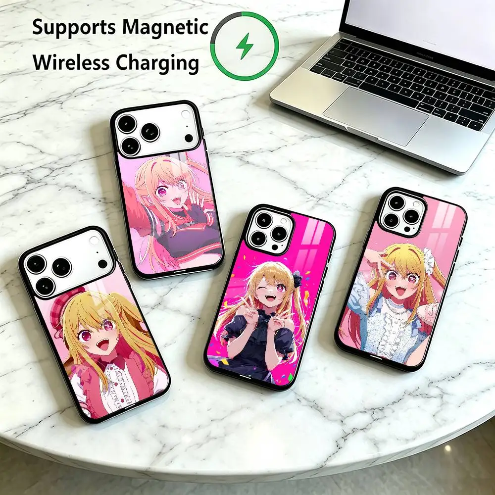 Oshi No Ko Ruby-Y  Phone Case For iPhone18 17,16,15,14,13,12,11 Plus,Pro Compatible with magnetic wireless charging Gift
