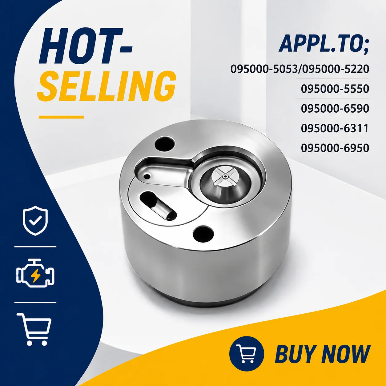 G4 Valve Plate 04# (Injector Model:23670-0E010 23670-0E020 23670-0E040) 02# 16# 17# Suitable For DENSO XG0124
