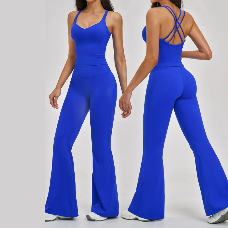 

Women's Gym Kit Sexy Outfits Sports Sets Woman Set Sportswear Workout Suit Summer Sports Vest Workout Leggings Female Clothing