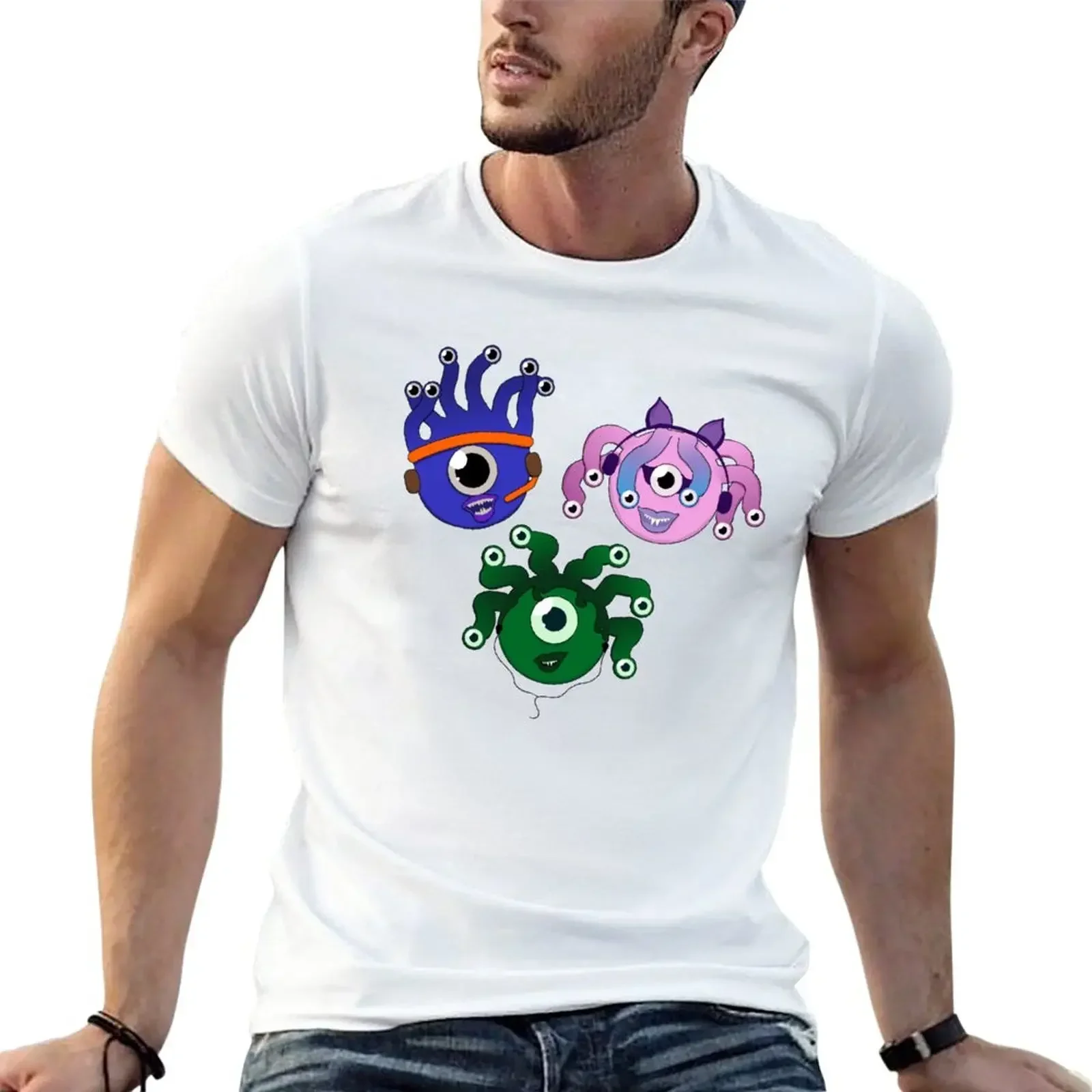 Group E-Holders T-Shirt customs anime clothes summer top mens funny t shirts