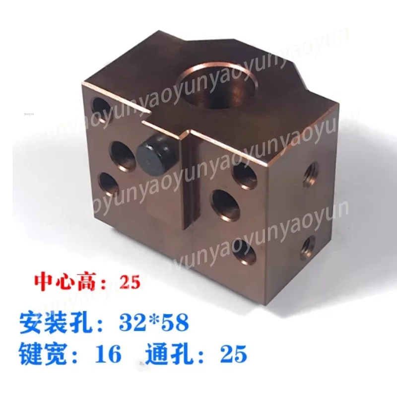 CNC Lathe Boring Holder Hydraulic Turret Precision Boring Block Taper Hole Slant Bed Machine Tool