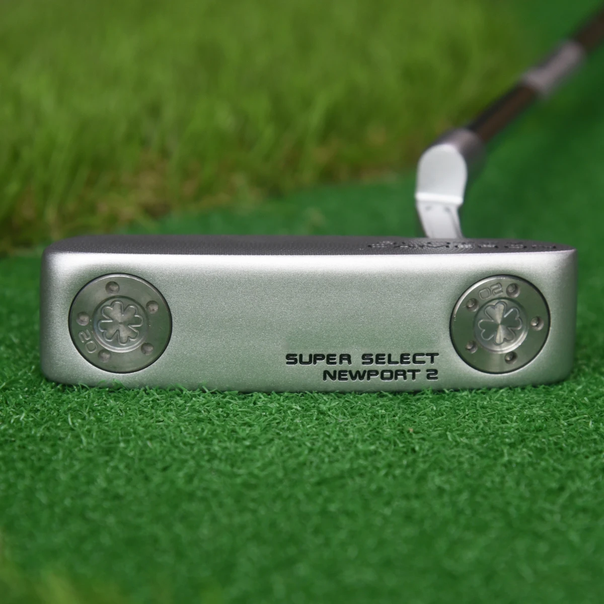 CAMERON putter Golf, pemberat dapat diganti 2 Squareback lurus 32-35 inci baja dengan penutup kepala