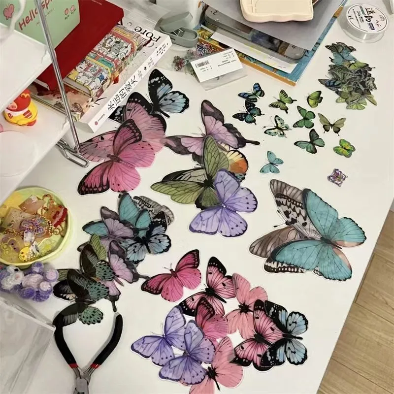 Butterfly Party Decorations Butterflies Banner Hanging for Birthday Party Wall Door Windows Curtain Living Room Bedroom Doorway