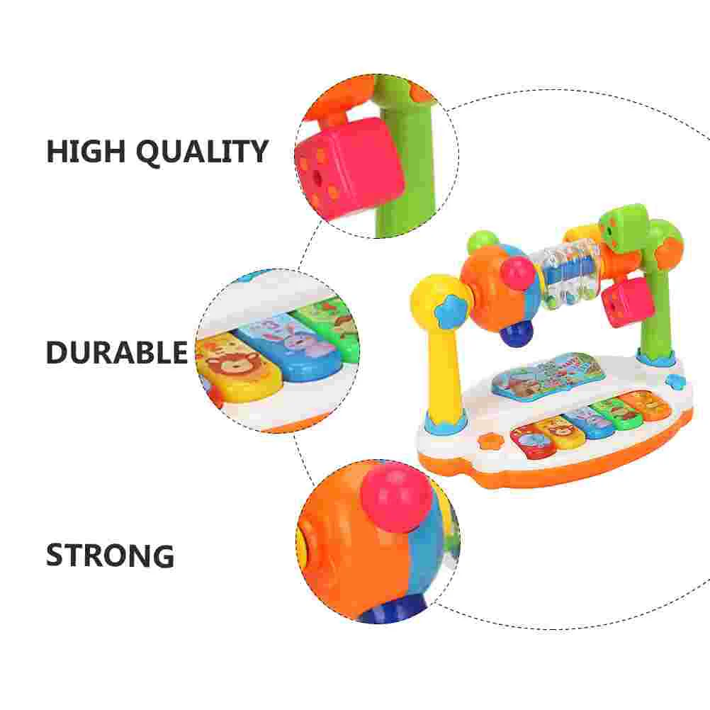 Infant Toys Baby Music Piano Electric Instruments Glowing Plaything Educational Children Musical Colorful Teaching Aid