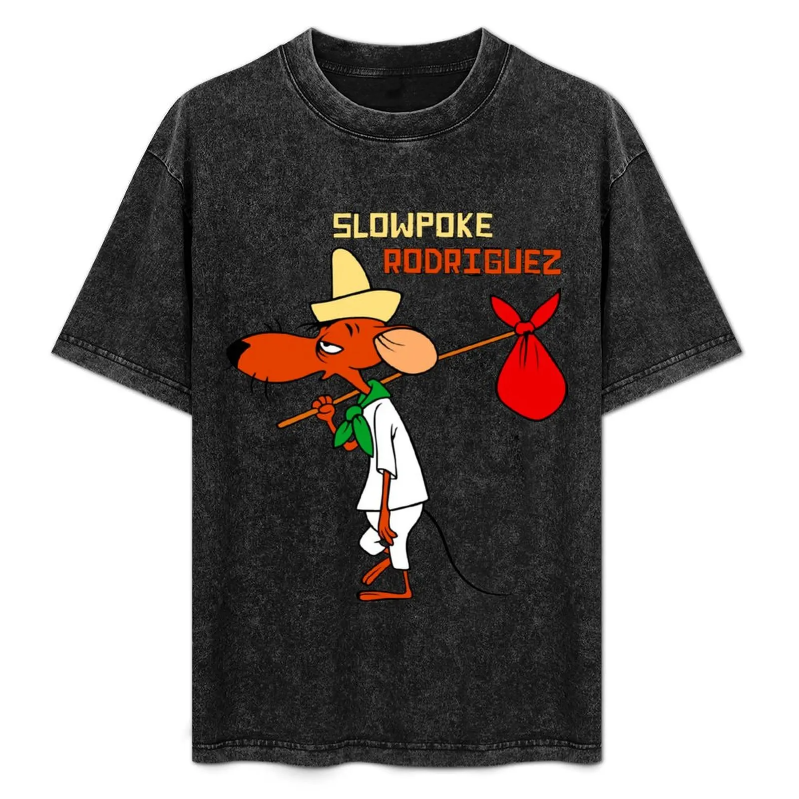 

Slowpoke Rodriguez Cartoon Classic T-Shirt Plus Size Everyday Tee Shirt