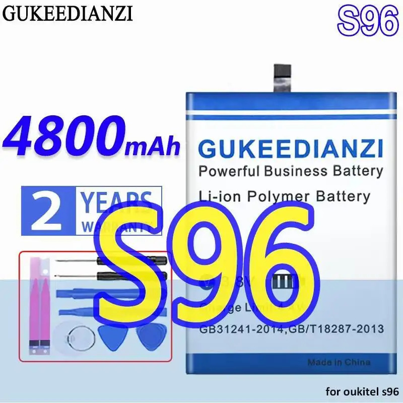 

Аккумулятор мобильного телефона емкостью 4800 мАч для Oukitel S96, экологически чистый, безопасный