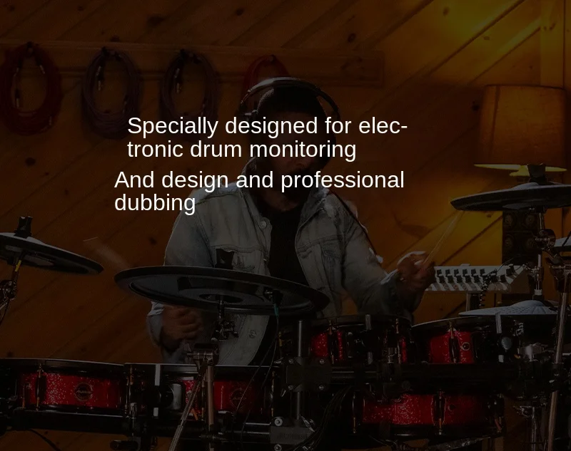 Drp100 Electronic Drum General Professional Field Practice of Musical Instruments Monitoring Earphone