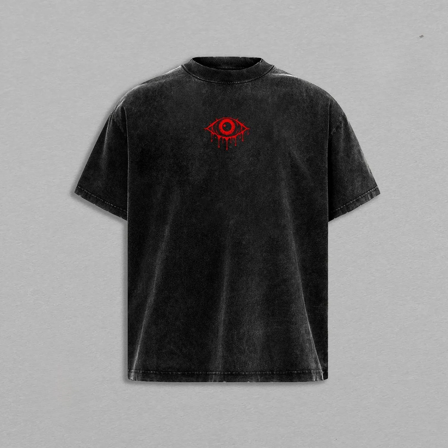 Anime Chainsaw Man Power Blood Devil Graphic T Shirt Men Women Washed Cotton Streetwear Vintage Casual Clothing Loose T-shirt