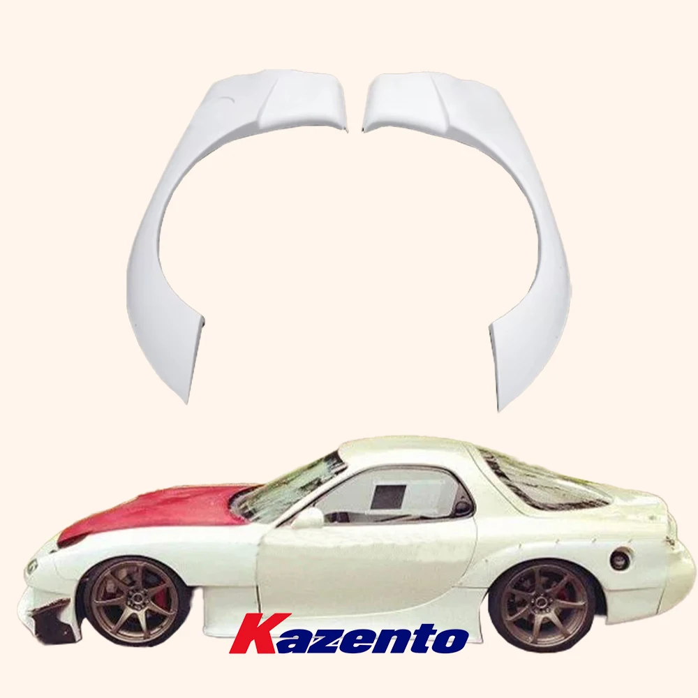

Car Body Kit Rear Fender Mudguard for Mazda RX7 FD3S RE-GT Kit Fiberglass FRP Unpaint Rear Panel Fender Flares