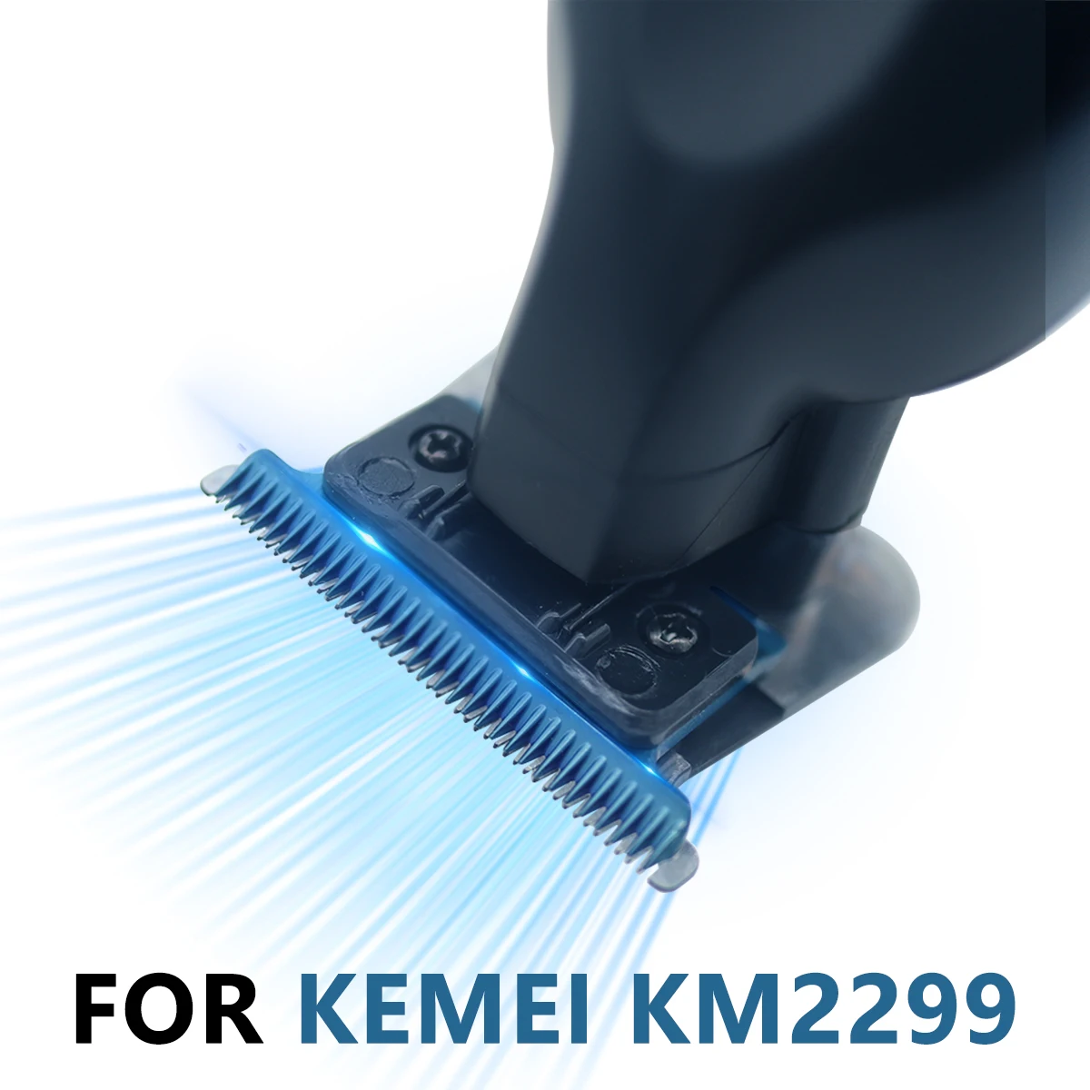 プロ仕様理髪用バリカン交換刃、KEMEI KM2299 男性用ヘアトリマー対応