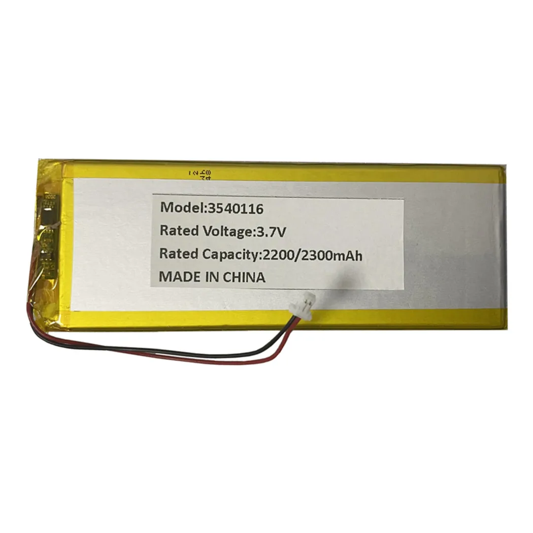 3.7V 2200mAh 3540116 Lithium Polymer Lipo Rechargeable Battery For LED Bluetooth Keyboard Ikki65 Aurora R2 Digital Products