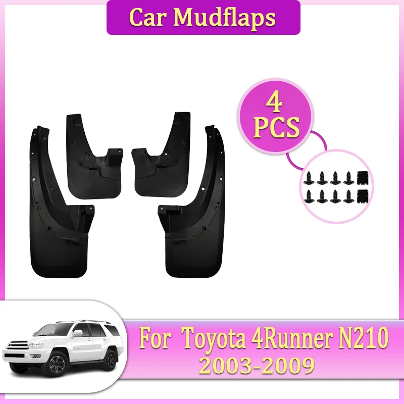 

Car Mudguards Part For Toyota 4Runner N210 MK4 SUV Hilux Surf 2003~2009 Mudflap Fender Car Flare Cover Guard Auto Mud Accessorie
