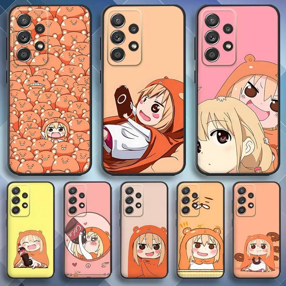 

H-Himouto Umaru-ChanS Phone Case For Samsung S 25,24,23,22,30,21,10,9,Ultra,Plus,Lite,FE,4,5 G Soft Black Case