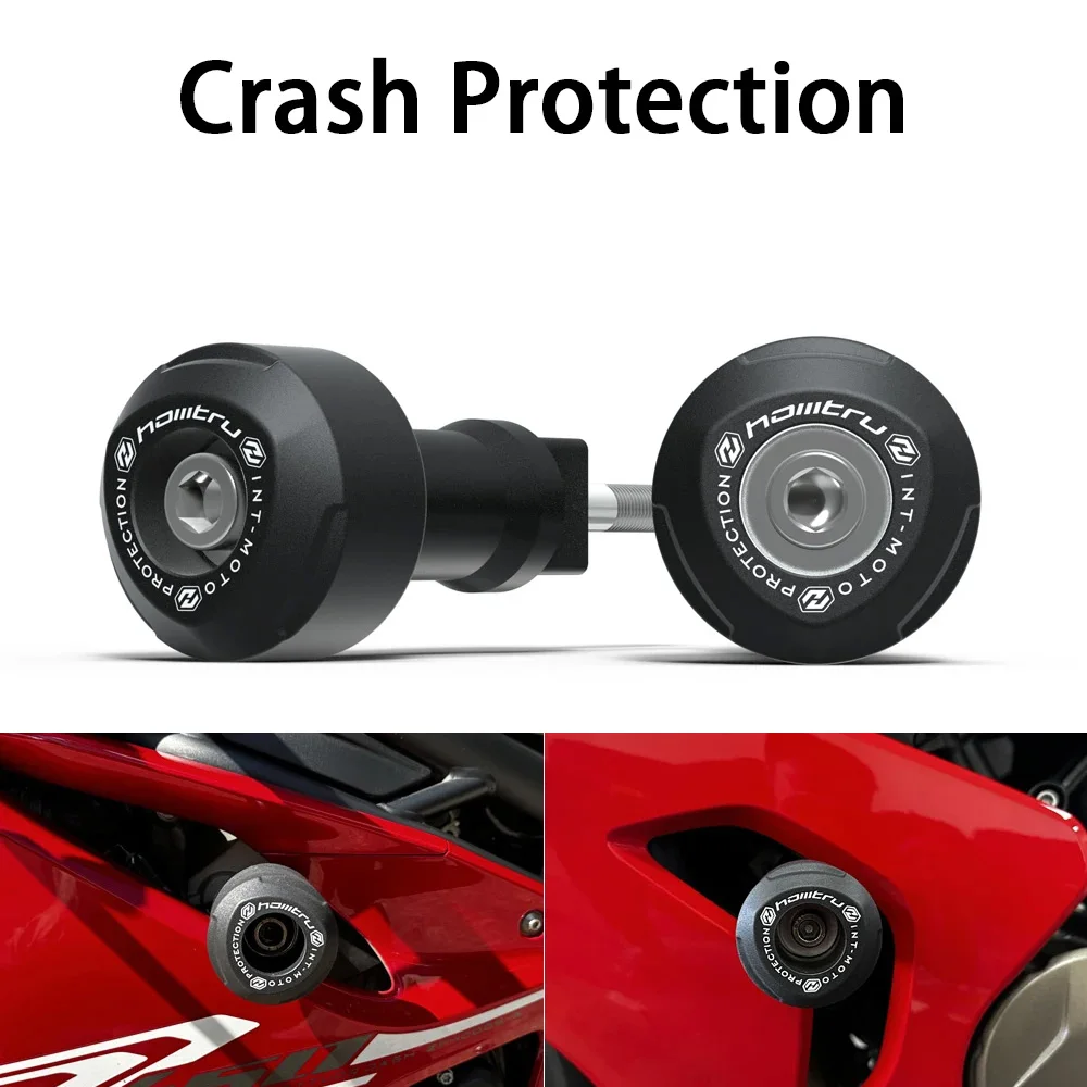 Frame Sliders Crash Pads Protector Pucks For 1100 Factory / V4 Tuono / 1100 RR / Factory / V4 2011-2021+