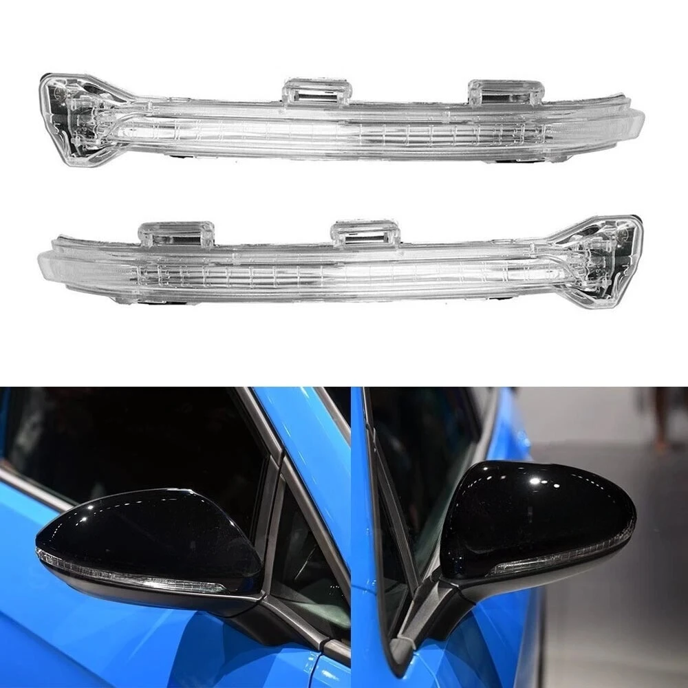 For VW Golf 7 MK7 2014 2015 2016 Right & Left Genuine Original Rearview Mirror LED Turn Signal Light Lamp 5G0949101 5G0949102