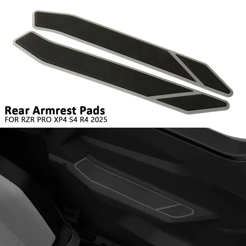 UTV Accessories Rear Doors Armrest Pads Left Right Kit For Polaris RZR PRO XP4 Ultimate S4 Premium R4 Sport 2025