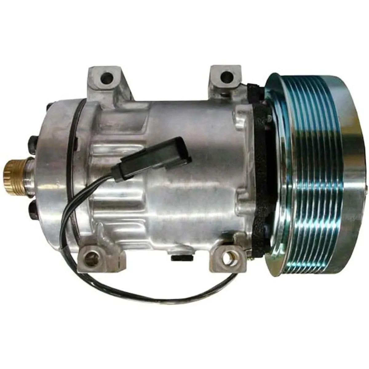 

12V SD7H15 Air Conditioning Compressor 75R-81412 75R81412 A/C Compressor For CASE Tractor MX230 MX285 MX255 STX375 STX440 MX210