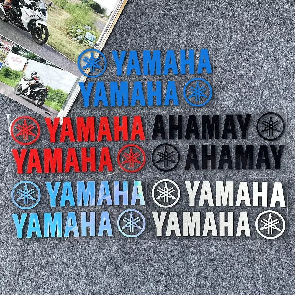 Calcomanías Decorativas Reflectantes con Letras Láser para Motocicletas, Calcomanías para Cascos de Motocross y Scooters, Accesorios de Modificación