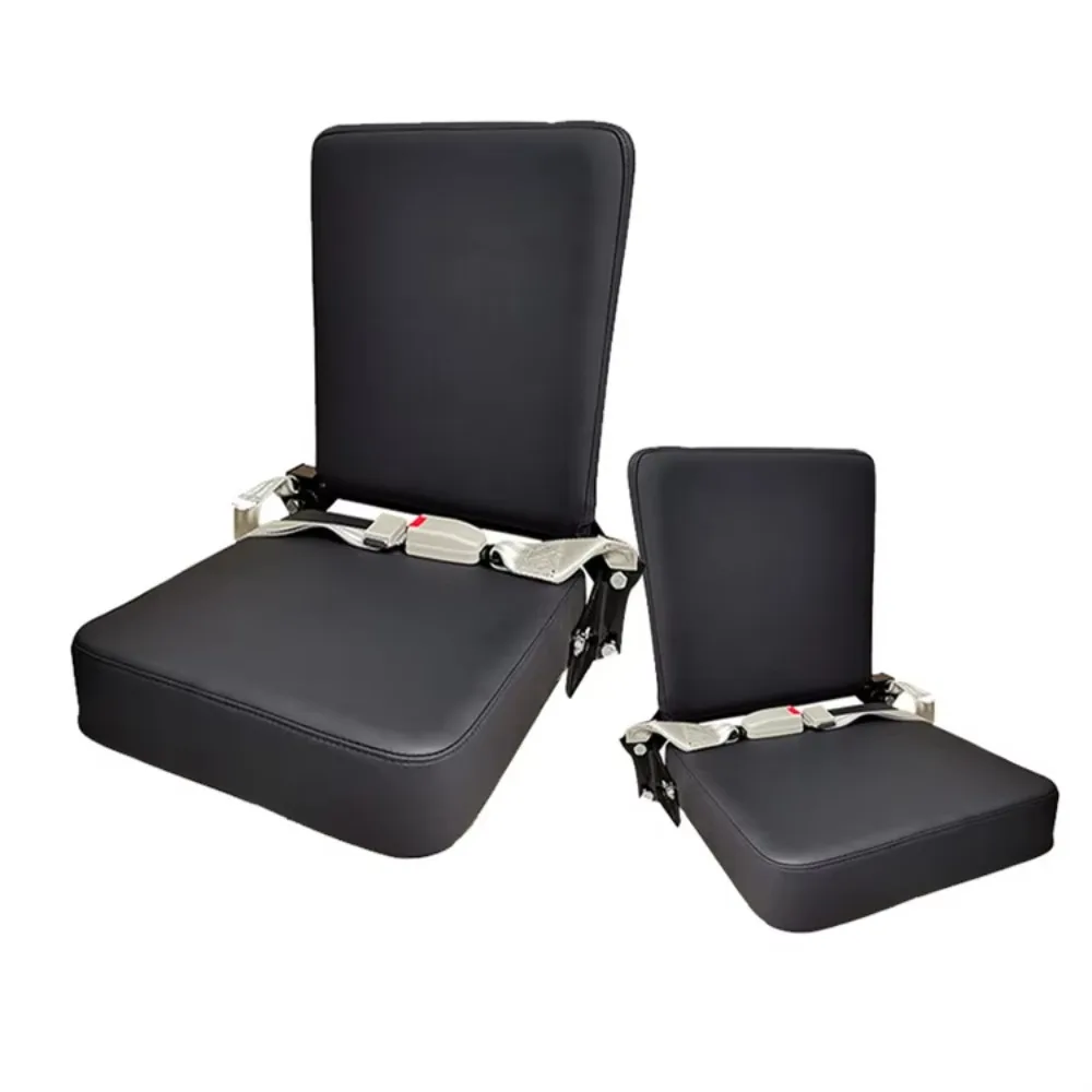 Wholesale Auto Rebound Folding Leather Seats Wall Mounted Special Purpose Space Saving Functionality for Compact Interiors