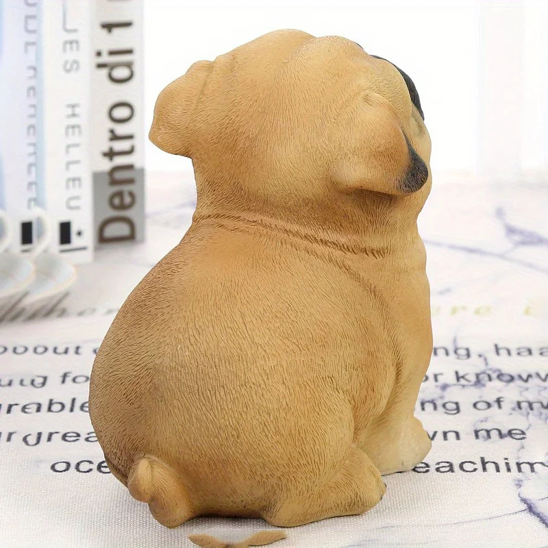 قطعة واحدة من حصالة الورق المصنوعة من الراتنج - حصالة على شكل حيوانات كبيرة للبالغين، هدايا الحفلات، ديكور المنزل. #2