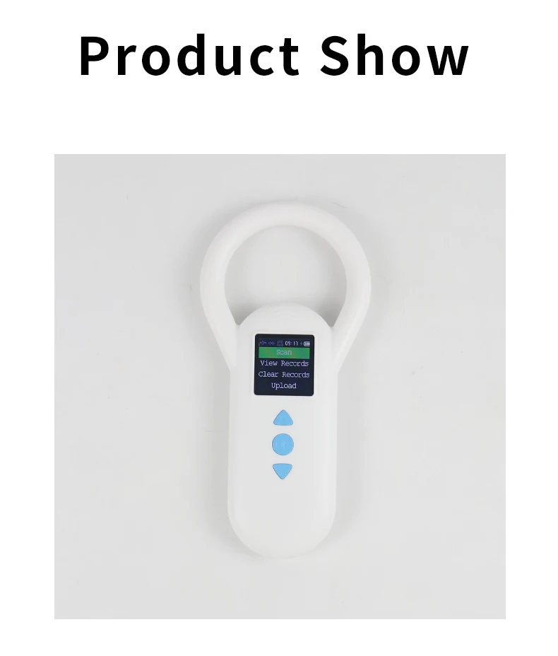 134.2Khz Animal RFID Reader Pet Cat Dog Handheld Microchip Scanner FDX-B Glass Chip USB/Bluetooth Animal Microchip Reader
