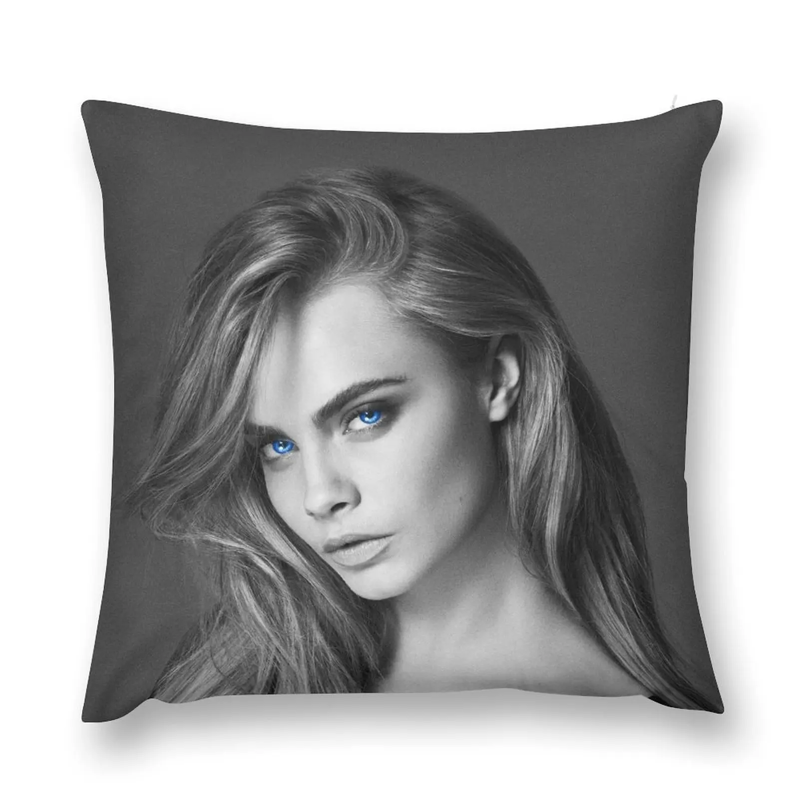 Mrs. Delevigne 2 Throw Pillow Pillow Cover pillowcases for sofa cushions pillows decor home pillow