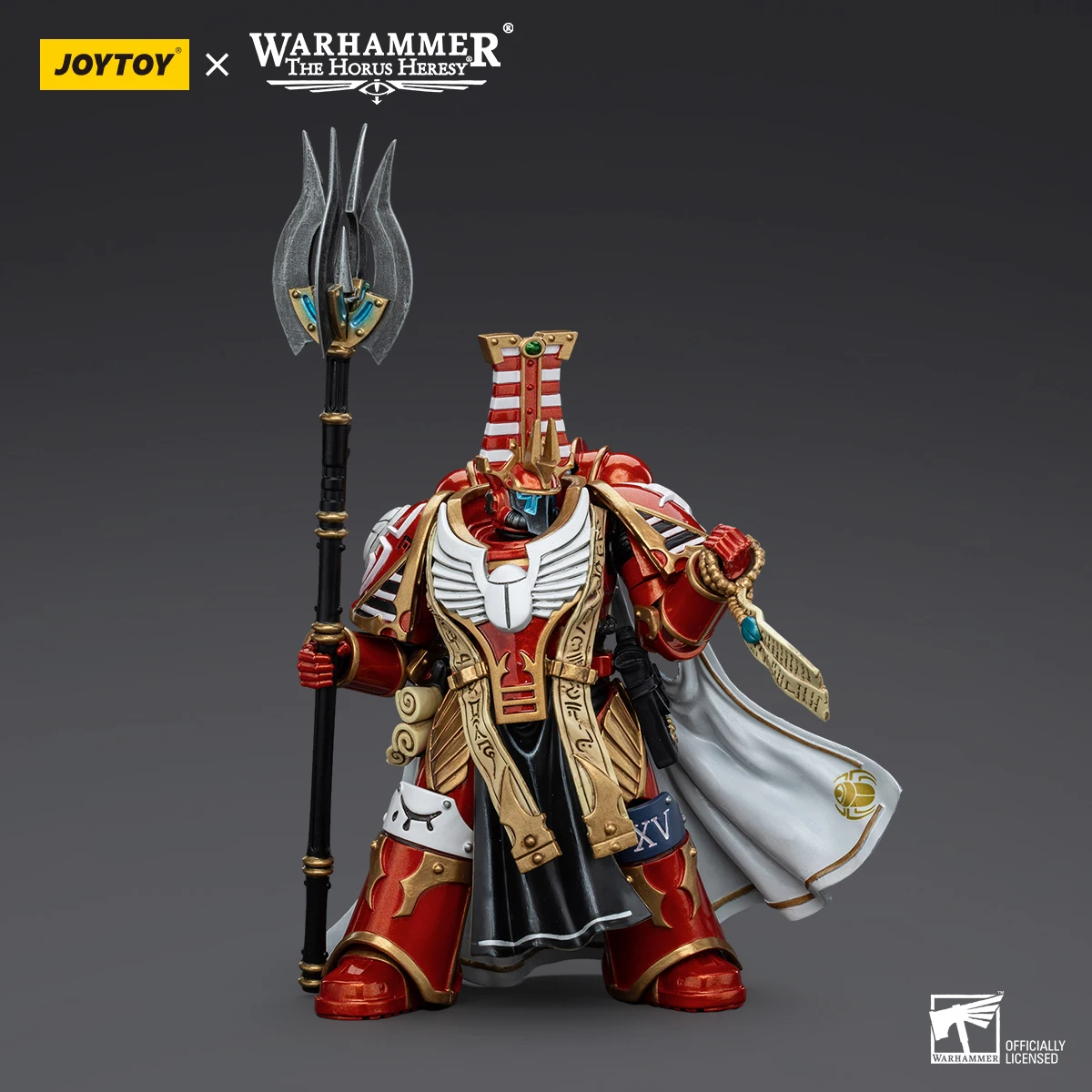 [NA STANIE] JOYTOY Warhammer The Horus Heresy 1/18 Figurki Akcji Thousand Sons Legion Librarian Consut Model Prezent Zabawka