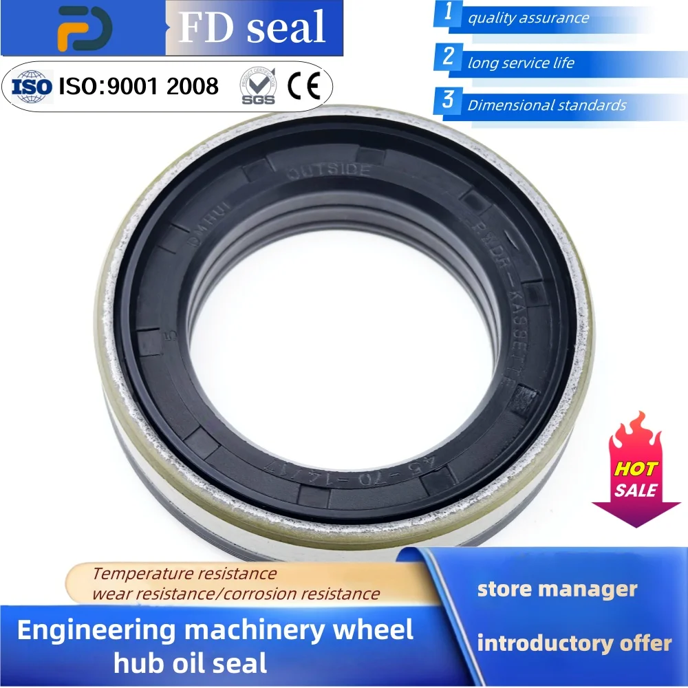 

NBR Shaft Seal 70*95*13/14.5mm 12018338B Tractor Wheel Hub Rubber Oil Seal Engineering machinery parts mechanical seal