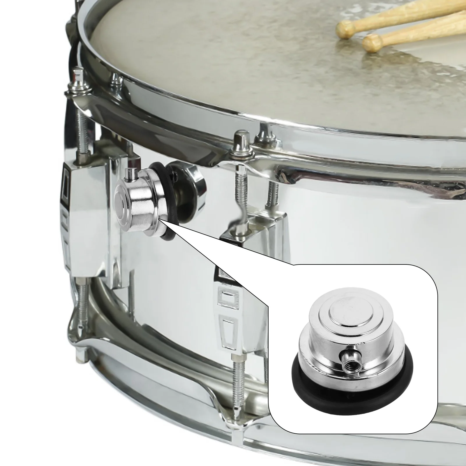 

Aluminum Alloy Claw Hook Bass Lugs Snare Drum Hardware Universal Tension Rods Electric Drum Set Accessories Instrument Parts