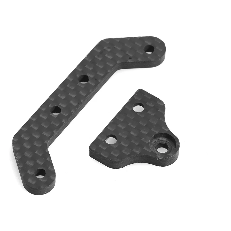 Carbon Fiber Rear Wave Box Fixing Bracket For 1/10 Tamiya XV01 RC Upgrades Car Parts Accessories