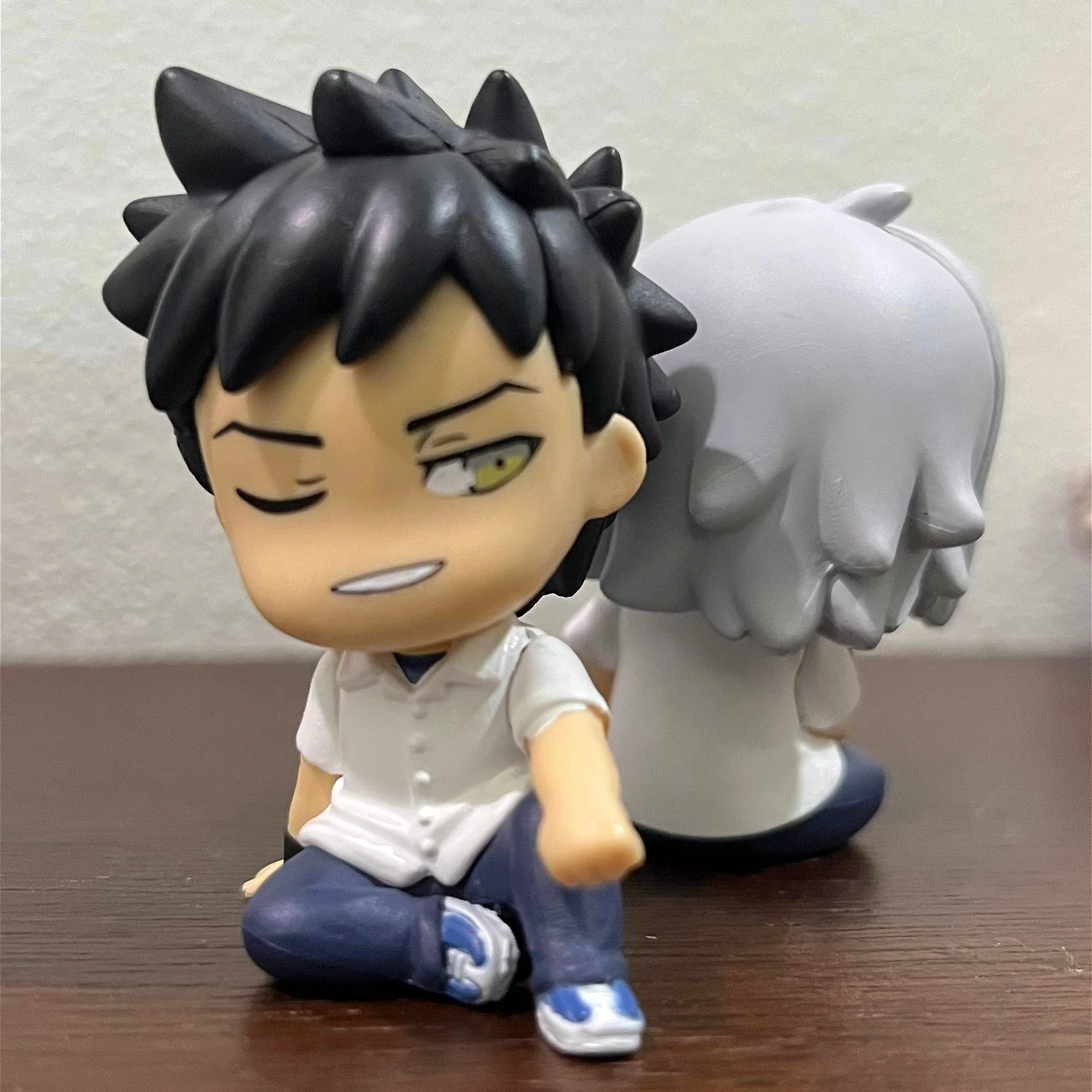 Original capsule toys Shoulder-Zun Fig. Katekyo Hitman REBORN! Vol. 2 XANXUS Squalo Hayato Gokudera gashapon figures view 5