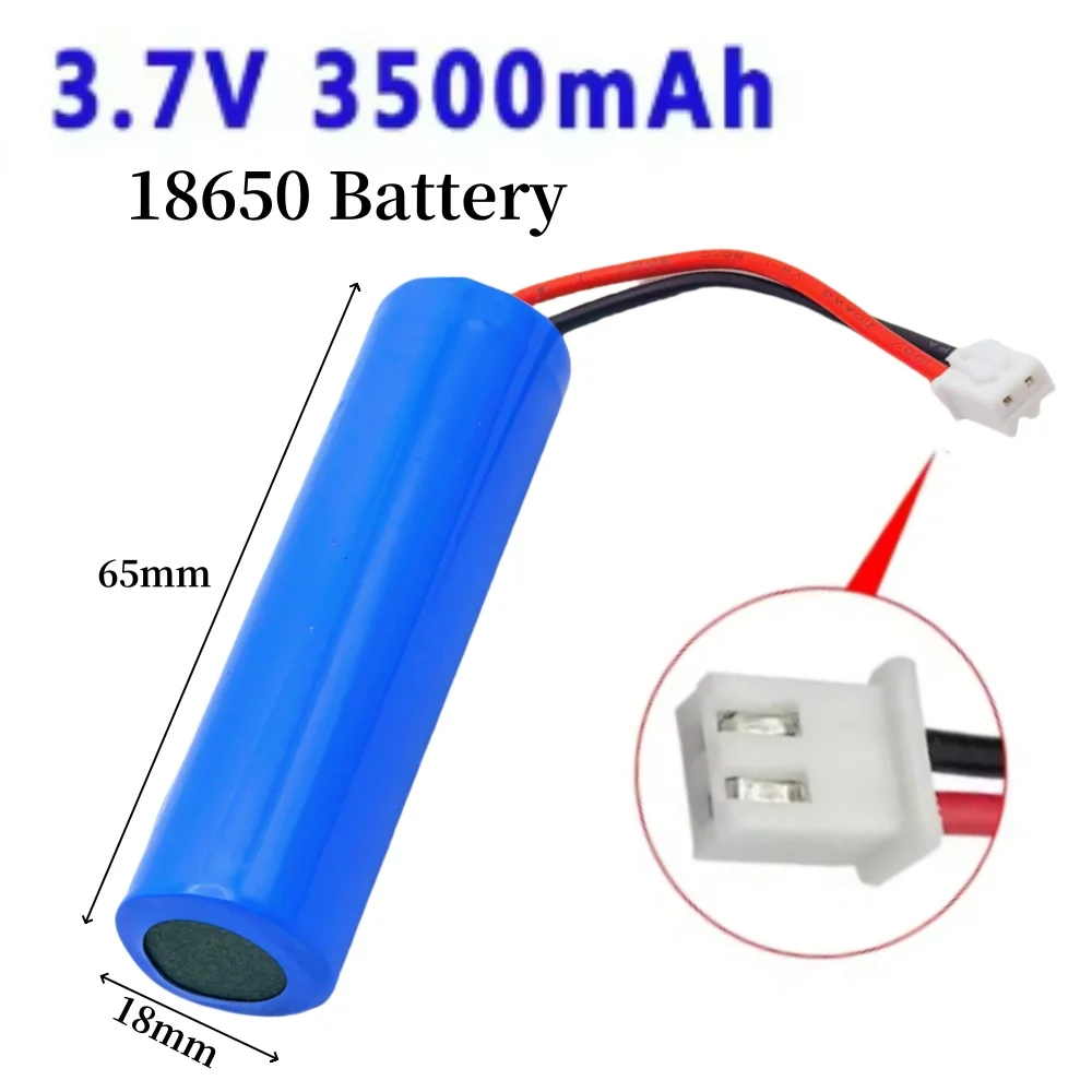 

3.7V 18650 3500mah Lithium Battery for Flashlight Bluetooth Speaker Hair Clipper Led Light Toy Car PCB Protection Board